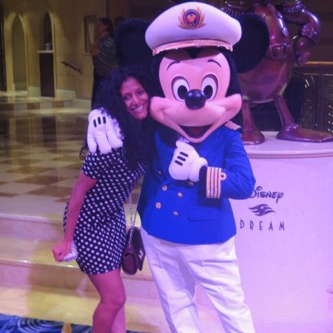 Works for Disney Cruise Line.
Sales and Marketing.
Always Loving Disney!