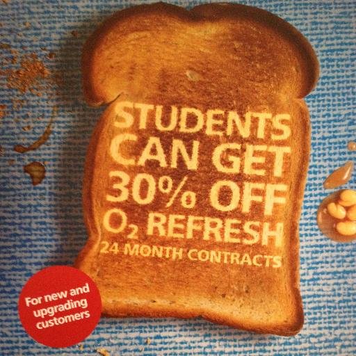 I'm Kelly your local UWE student ambassador for O2. For amazing student discounts from O2 contact me on 07543274455 or kelly02bristolambassador@yahoo.co.uk