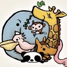 かわいい動物を貼っていきます