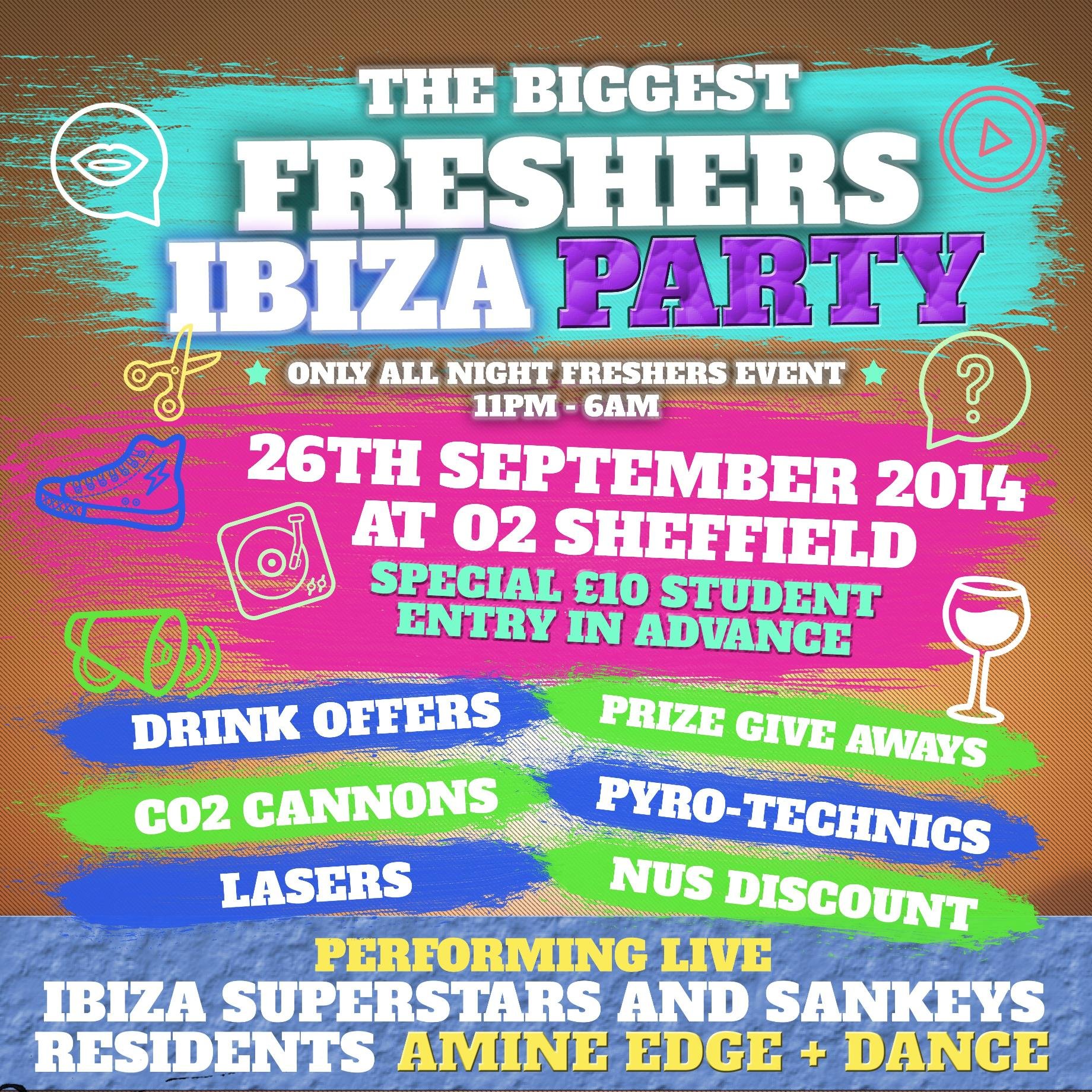 The best students parties @ O2 #Sheffield. Next event with #Route94 & #CatzNDogz on sale NOW: http://t.co/3KIWJ3LPQU