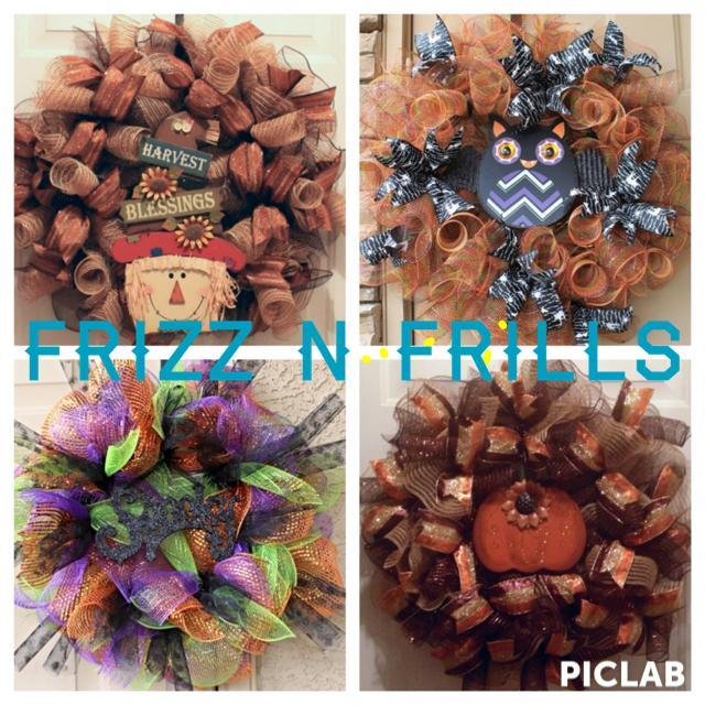 FrizzNFrills's profile picture. Offering quality handmade wreaths, garland, & more! Find me on Etsy, Facebook, & Instagram. http://t.co/SZgKmgTczg