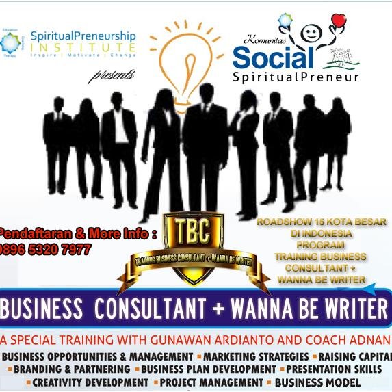SpiritualPreneurship Institute _ Self Help-Management Center I Jasa Layanan Kami: Education - Consulting - Coaching - Therapy . Call / WA: 0896 5390 2714