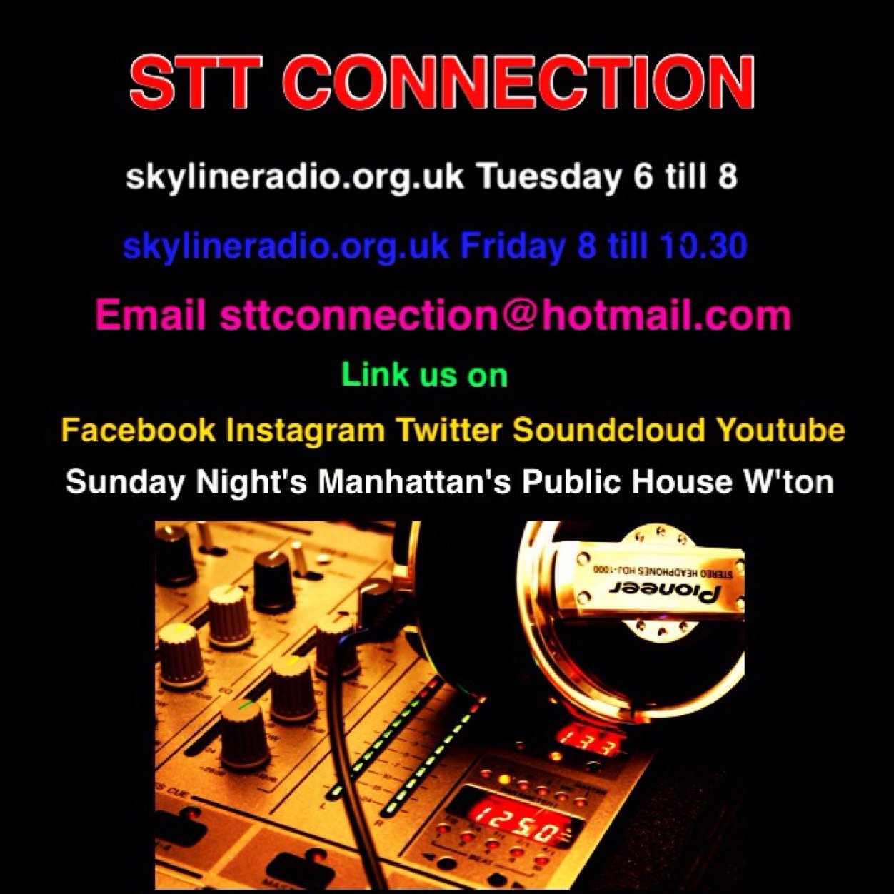 We are one of the west midlands top DJ's, with over 25 years experience in playing all type of music, follow us.