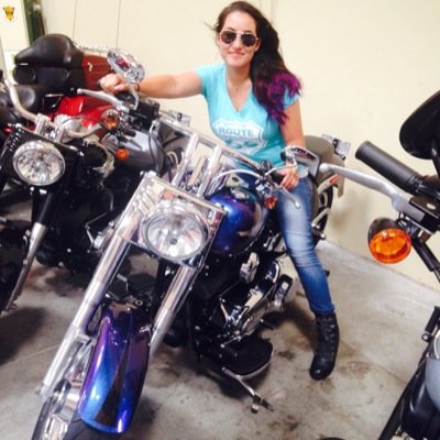 Just a girl who loves shiny things and powerful motors.