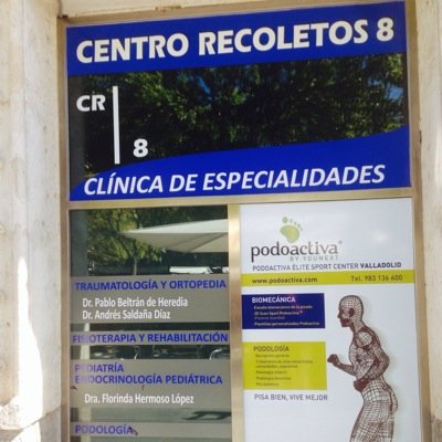 Único centro PODOACTIVA ÉLITE de Castilla y León. Centro de Fisioterapia, Traumatología deportiva y Rehabilitación. Podología deportiva. Pista de 15 metros.