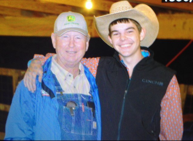 Ropin two feet, one steer at a time.