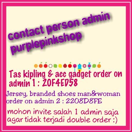 Menjual : Powerbank, acc club bola, tas kipling, sepatu branded, acc gadget dgn harga terjangkau. 20F4ED58(CS1) or 2208D8FE (CS2), line: purplepinkshop