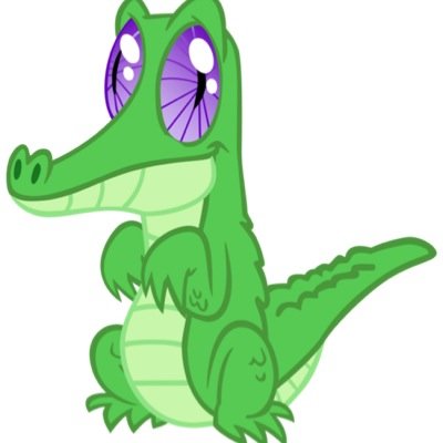 @mlp_Pinkie's pet alligator.