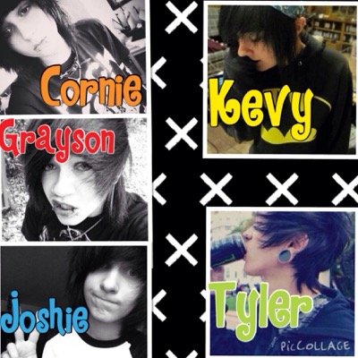 Kevy, Grayson, Joshie, Tyler, and Cornie♡