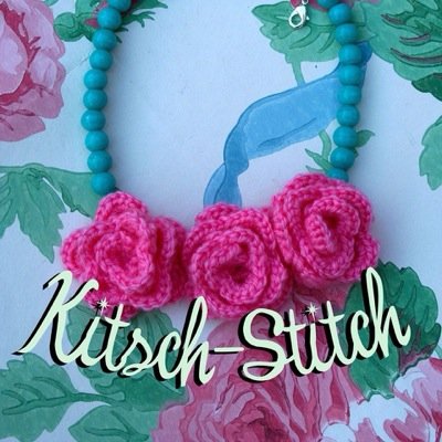 Bright, bold and fun jewellery stitched, crocheted and handcrafted by Erin