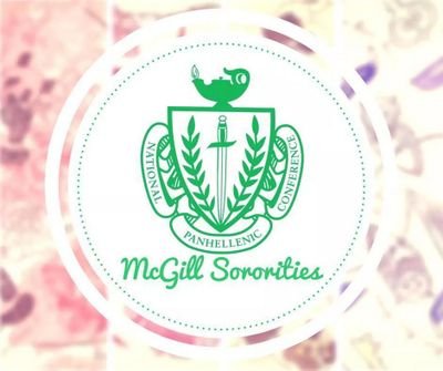 We're the McGill Panhellenic Council, which represent the four sororities at McGill University.