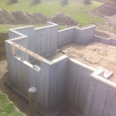 @cribberdude -Forms,pours,strips and waterproofs concrete walls and footings with pride everyday.