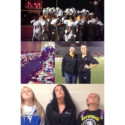 High School Student Athletic Trainers reppin' our football team, the Mukwonago Indians. #MukPride #OneMukwonago #Family +1