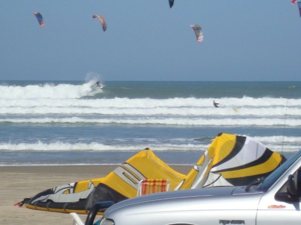 we are in the best spot for kitesurf in Brazil, we can pick you up in Florianópolis-SC airport and offer you acomodation in the spot, call(55)48-96267435