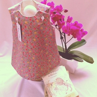 Handmade pinafore dresses, newborn to 4 yrs. My love of fabric is finally being put to good use in my new career after 25 years as a legal secretary!