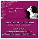 Lena Mason - @LaElegantHair - Twitter