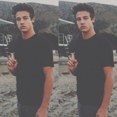 you just gained a free follow from @camsmirror
