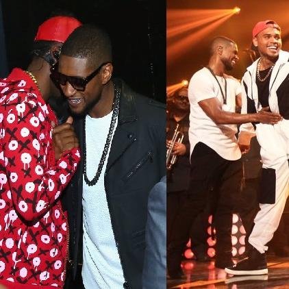 Jason Derulo (55 million singles sold) - Usher (8 Grammy Awards) - Chris Brown  (first male artist as a lead since 1997 to have his debut single top the chart).