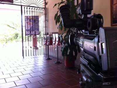 camarógrafo de televisión