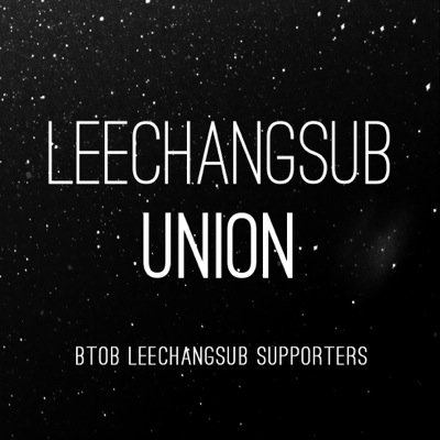 We support 이창섭 (@LeeCS_BTOB) lcs_union@hanmail.net