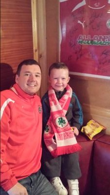 Husband to my lovely Wife, Lynsey & Father to my adorable sons, Braéden & Luke. Cliftonville, Man Utd & Celtic fan.