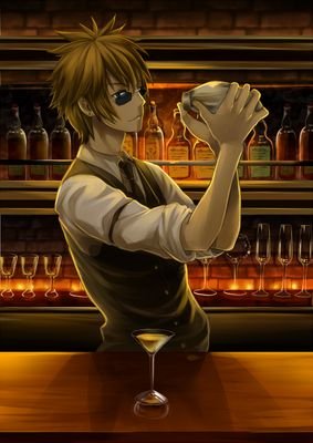 just some bartender. Want a drink? #RP