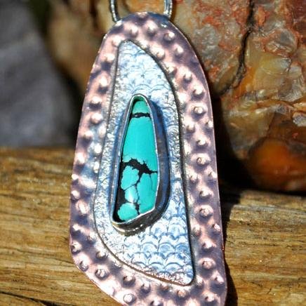 Handmade Jewelry that is artful and unique. Visit http://t.co/ay88eQlBIg to see some of my creations. I use lapidary and silversmithing techniques.