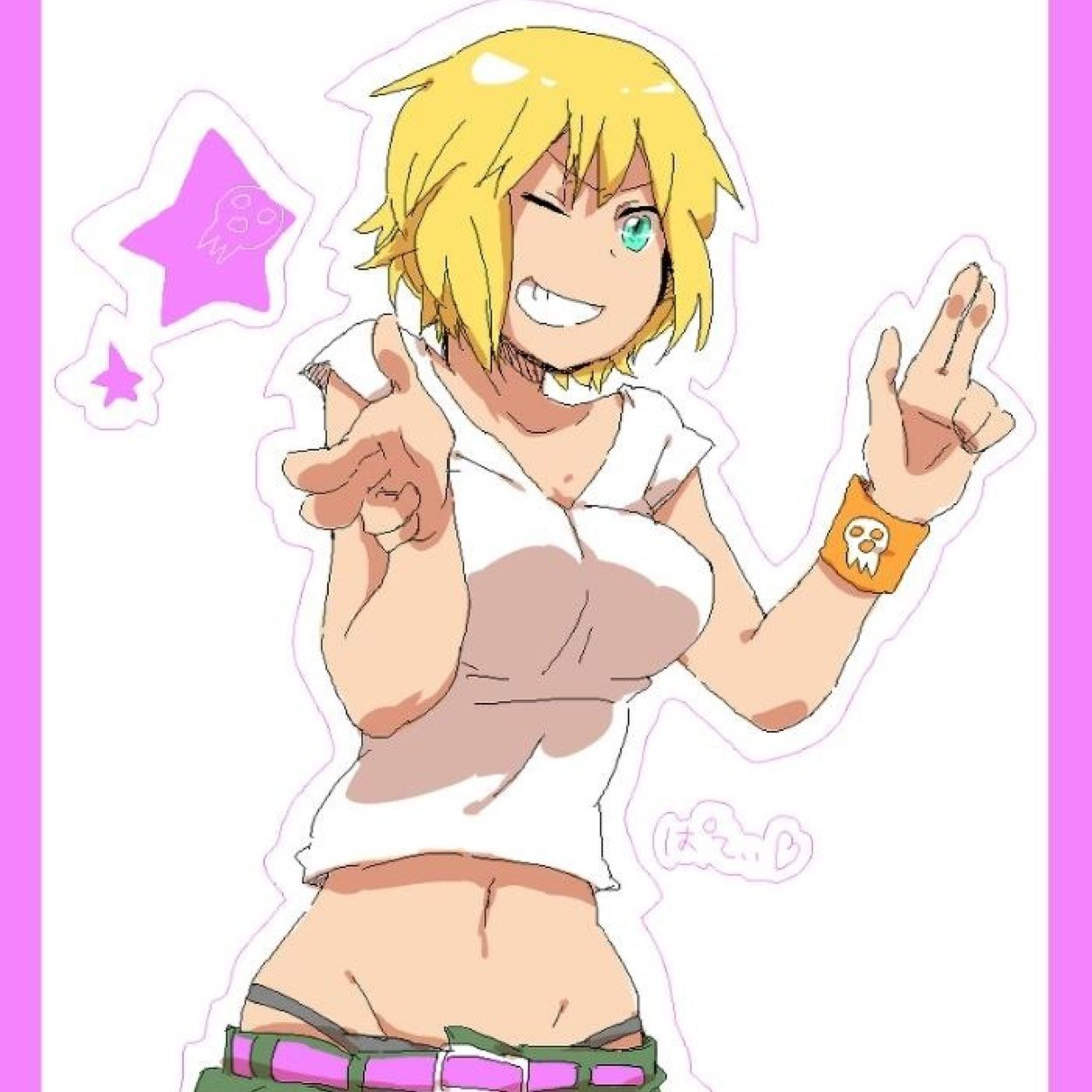 Haha I'm gonna make a giraffe oh this is my bio? I'm Patty Thompson my big sis is Liz |Looking| and my meister is DeathTheKid |Looking| |#Single| |#SERP|