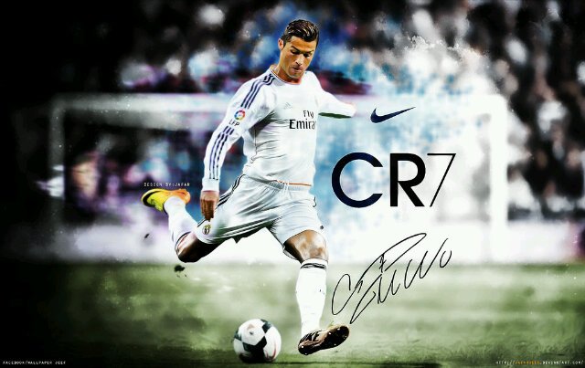 @REAL MADRID_2014@ME GUSTA EL FUTBOL_GareTH BALE _@Cristiano Ronaldo: ) : ) ; ) : )