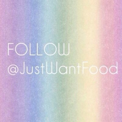 please follow @justwantfood