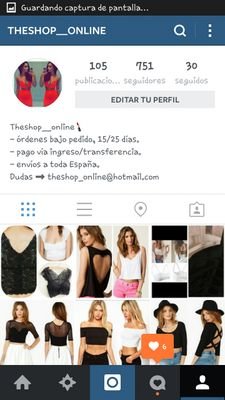 - órdenes bajo pedido,15/25 días
- pago vía ingreso/transferencia
- envíos a toda España
Dudas➡ theshop_online@hotmail.com
Instagram: theshop__online