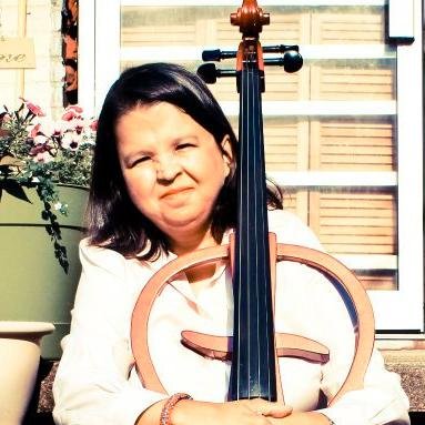 Creator of FunkyMuseDesigns; a humorist, blogger, baker, painter, container gardener, and cellist.  A creative spirit in an earth suit.