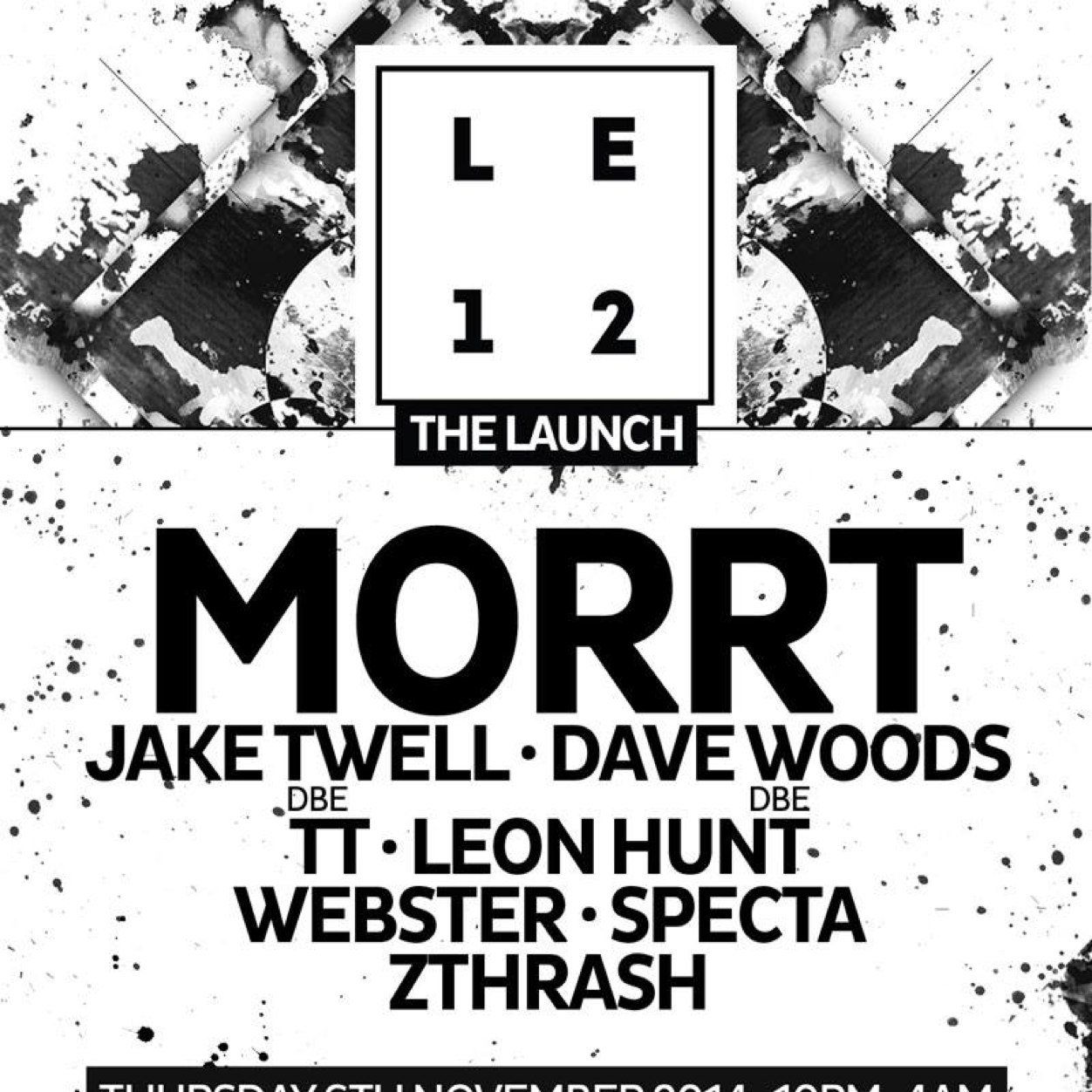 LE12 Loughborough Launch Party - MORRT - 06/11/14 Echos Nightclub