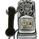 Home of the smallest Art Gallery in Buffalo, a phone booth inside the Hydraulic Hearth Restaurant & Brewery at 716 Swan St., Buffalo in Larkinville