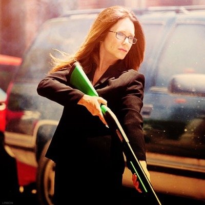 I make leaning on desks and cars look good. I win hearts with snark and bean bag gun skills. Oh, I happen to have perfect hair while doing it.