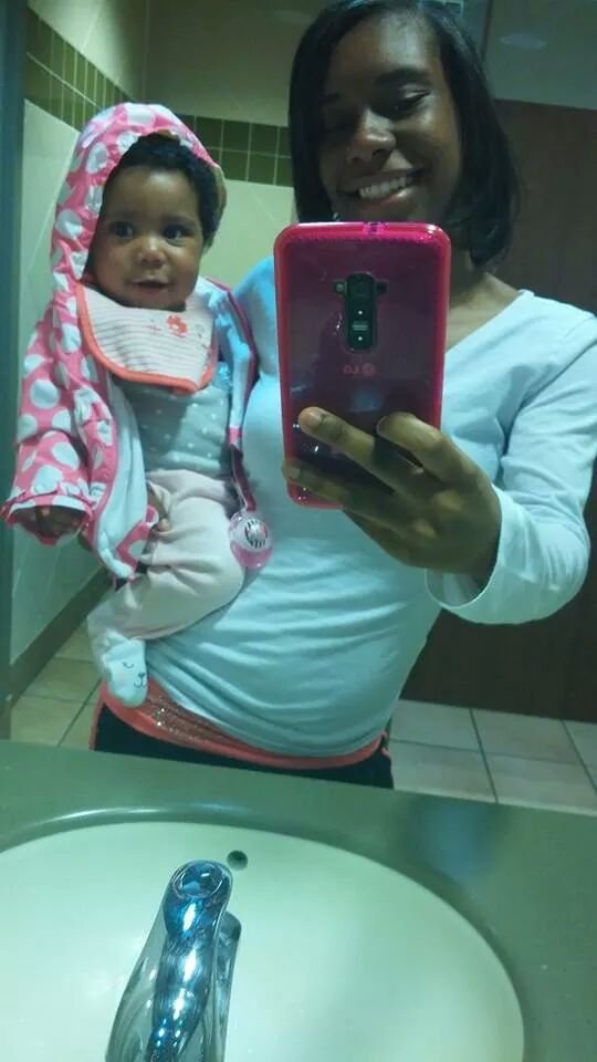 I am so proud of my self for make a beautiful daughter name J'Ada she is my world but im keep being the best mother i can to my child