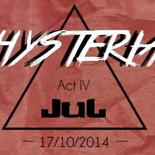 #HYSTERIAactIV #leprivénumeroUNO #JulaOrleans le 17 octobre