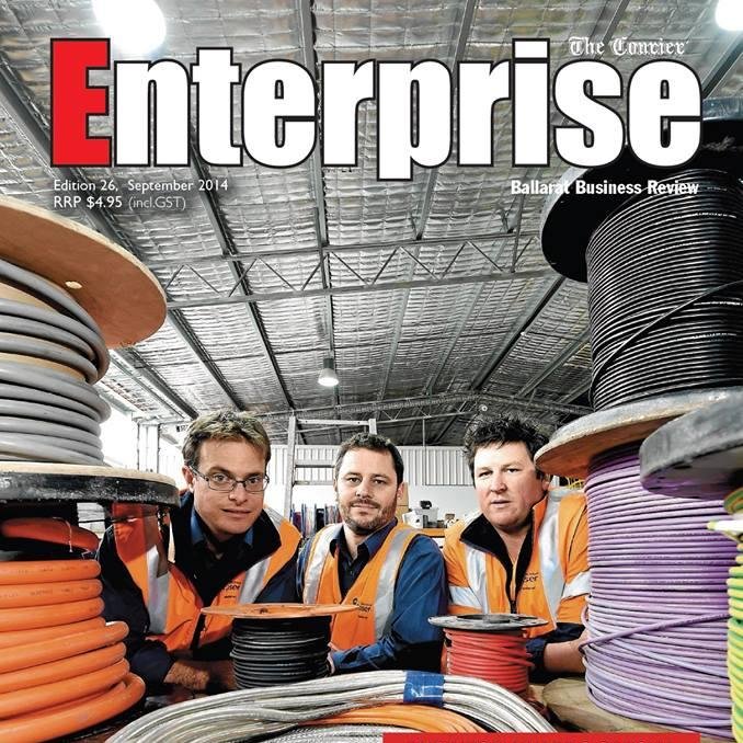 Ballarat's premier Business Review Magazine.
Established in July 2005 by The Courier, Ballarat and published three times per year.
