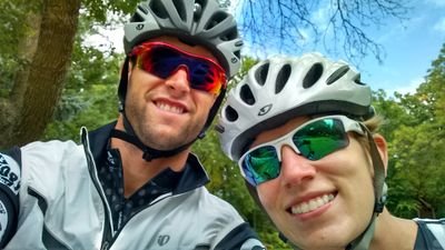 Sports, travel, 3x Ironman, family, friends, dog, good food and drink, great life, and awesome wife.