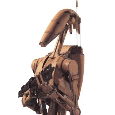 武器ヲ捨テロジェダイ。早ク捨テナイカ。