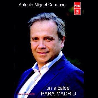 Cuenta oficial de Empleo en apoyo a Antonio Miguel Carmona para la alcaldía de Madrid #CarmonaAlcalde