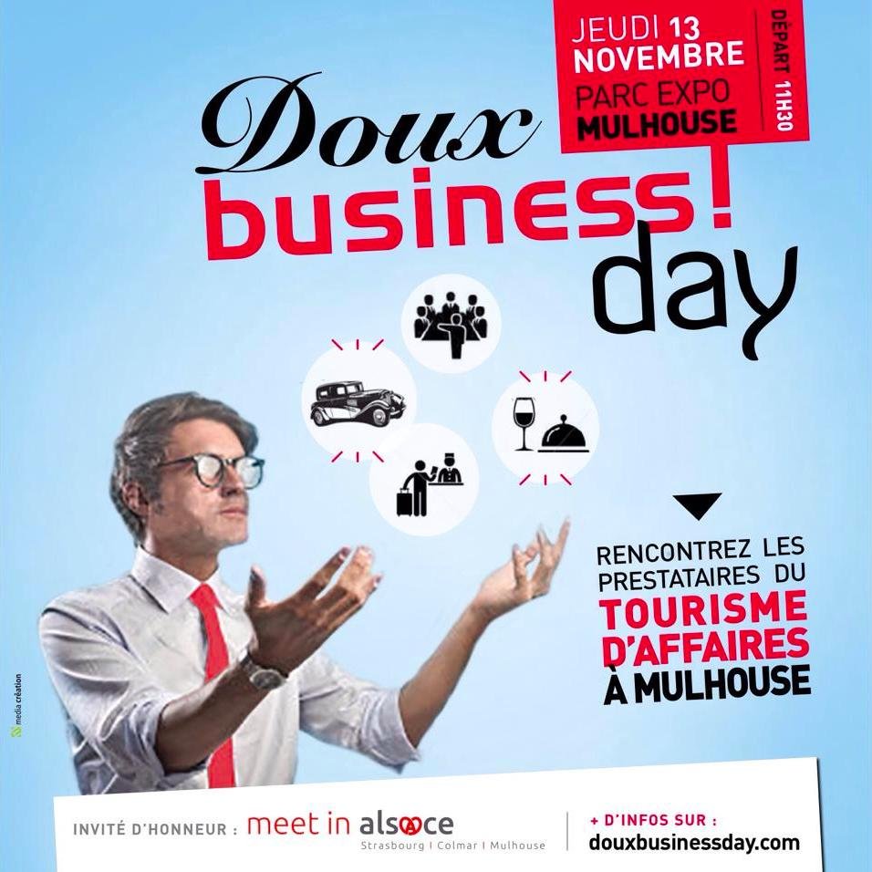 Rencontres d'affaires événementielles organisées par le Bureau des Congrès de Mulhouse.
