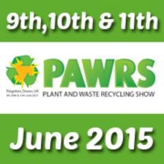 The Plant & Waste Recycling Show is an annual exhibition held in Paignton, Devon. Contact Becky or Sophie on 01962 870355, to book a stand or for more info