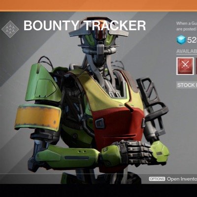 I hand out bounties to the Guardians