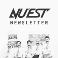 The chat twitter for NU'EST Newsletter