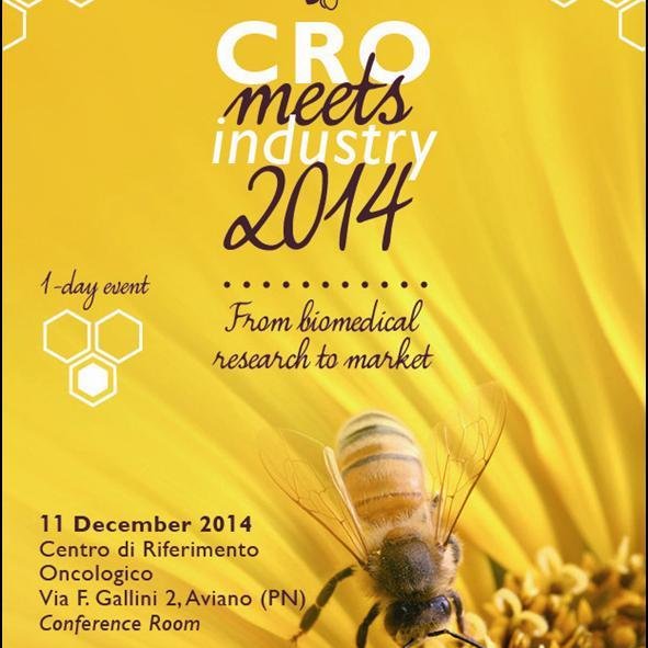 CROINDUSTRY2014's profile picture. Dec11 EVENT @ National Cancer Institute CRO AVIANO #Hospitals #research #biotech #pharma companies together. Day of BenchToBedside creativity novel technologies