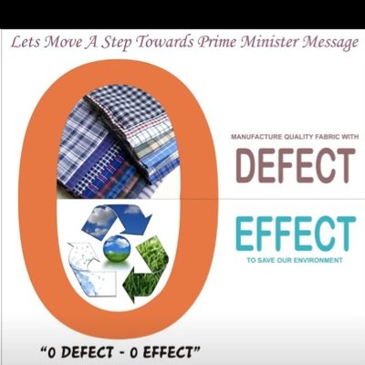 0defect_0Effect's profile picture. We will promote the PM's message given to Nation on 15th August 2014.
We request Industries to produce quality products with 0 defect & 0 Effect to Environment