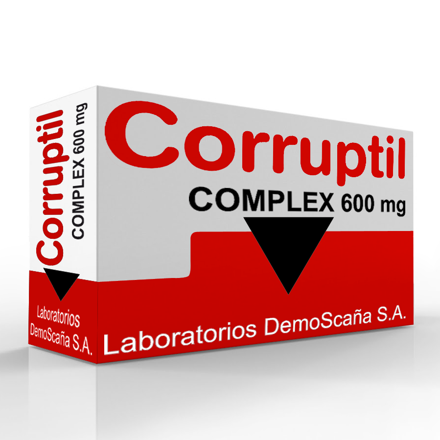 Corruptil es una organización sin ánimo de lucro que lucha contra la corrupción. Y además, un medicamento para activarse contra este virus letal.