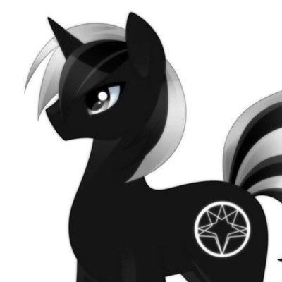 A young stallion and Ex: @Demon_SkyBlade My leg is broken thanks to saving a filly... Ssp is shadow Charm and four kids and works as a hit pony