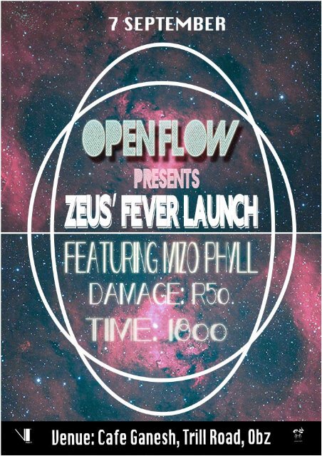 Open Mic, Open Space, OPEN FLOW. Music, comedy, poetry. Creators: @The_Thendo @iPhoop23 www.facebook/openflow